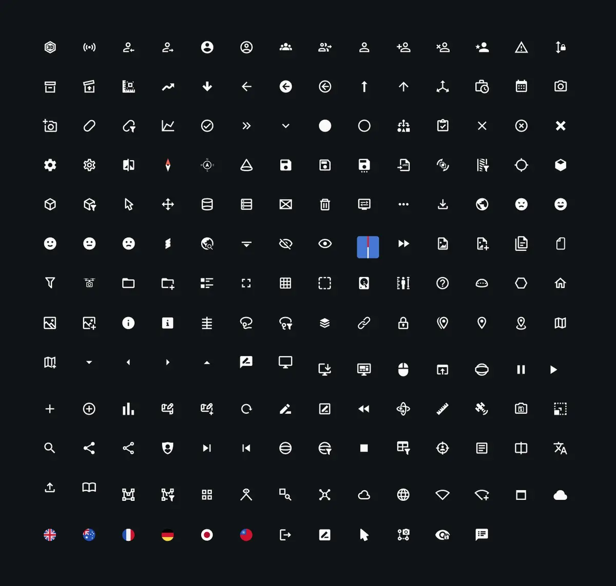 Design System — icon library