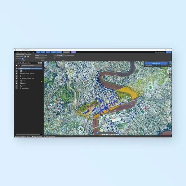 udStream 3D visualisation interface