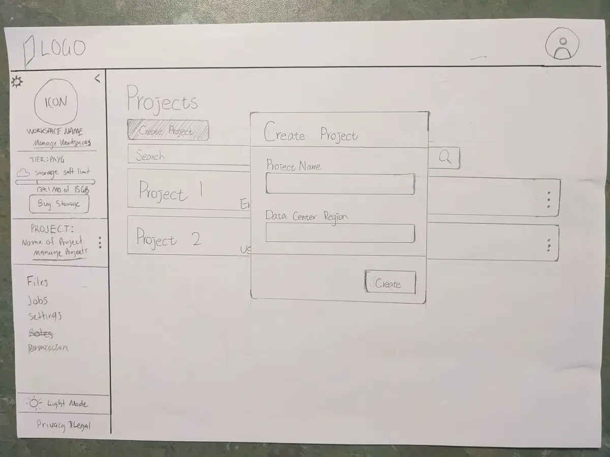 udCloud wireframe 2