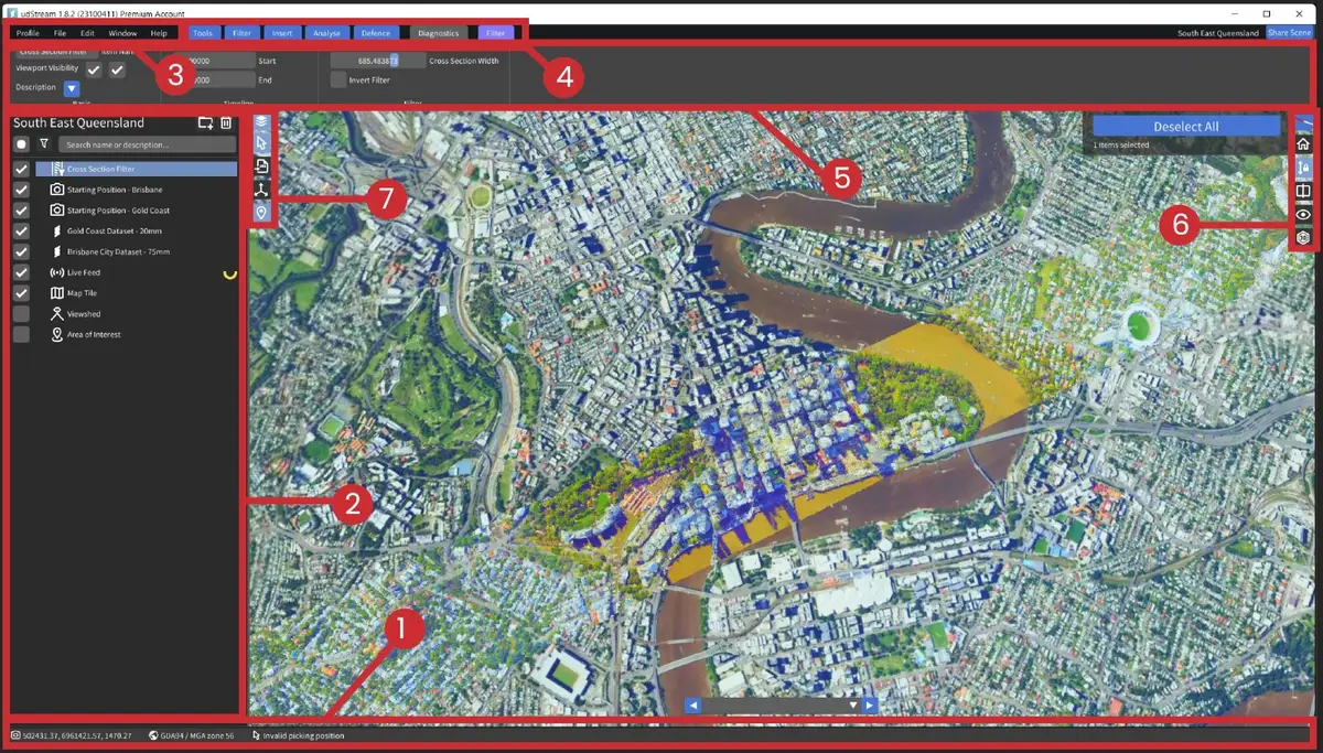 udStream interface analysis — implemented solutions